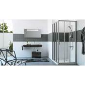 Paroi à accès d'angle Hüppe, 90x90 , Modèle Classics 2 