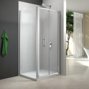 Ensemble Parois de douche Porte pliante + panneau latéral Modèle Series6 de Merlyn ionic