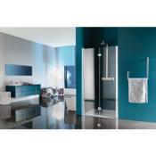 Paroi de douche à 2 portes pliantes, modèle ALTER de SAMO