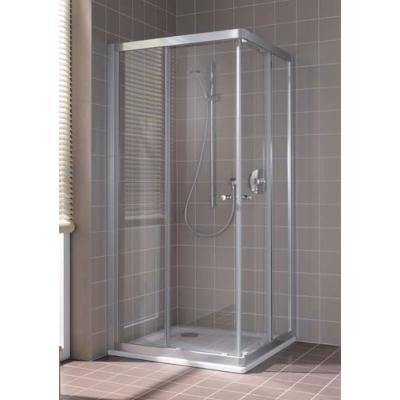 Paroi de douche accès d'angle 1 porte coulissante Modèle Cada C2D de Rothalux